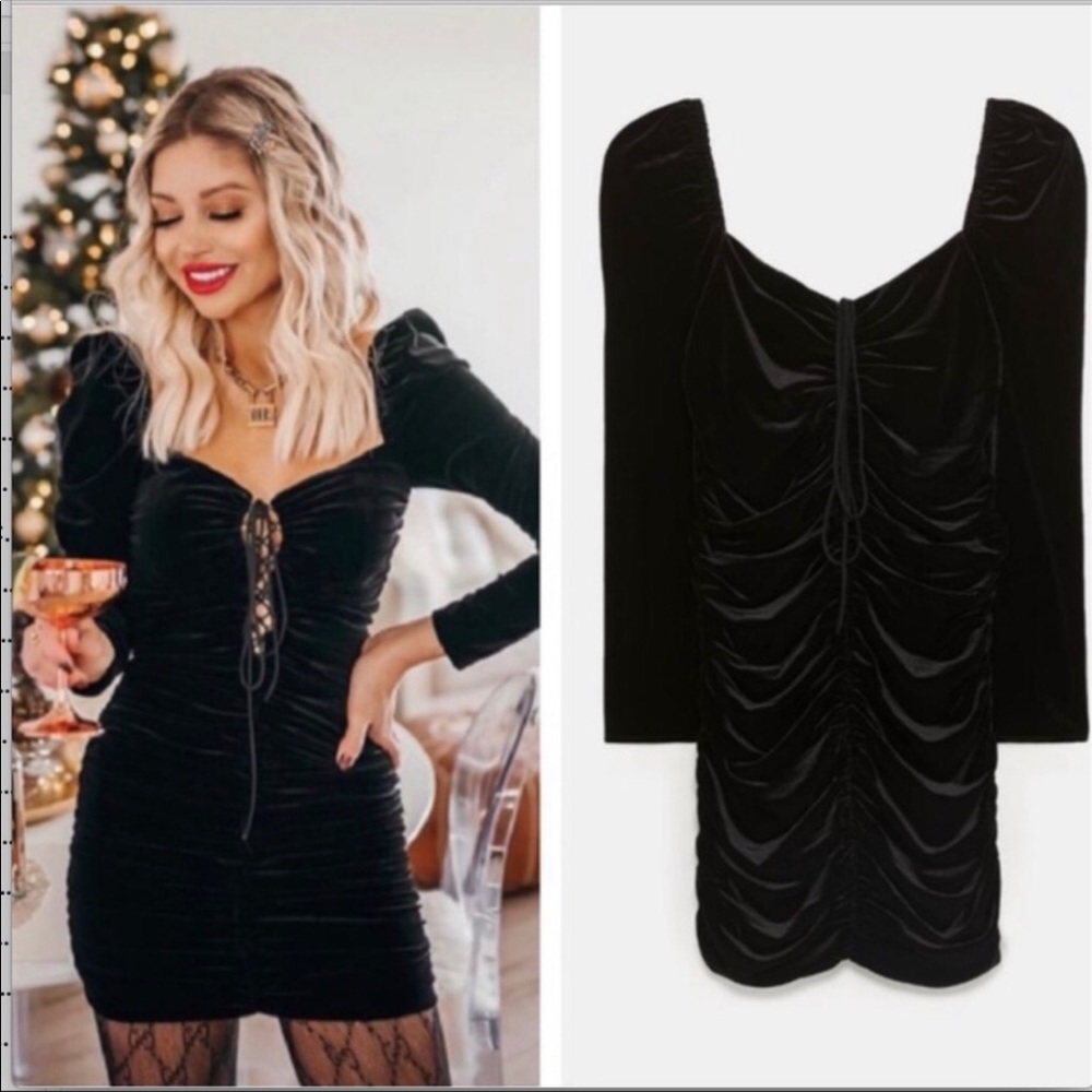 Zara Ruched Dress•szM